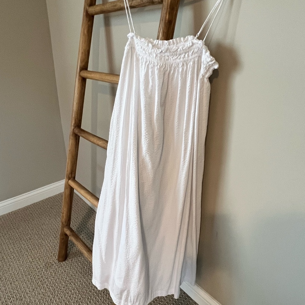 H&M White Maxi Dress